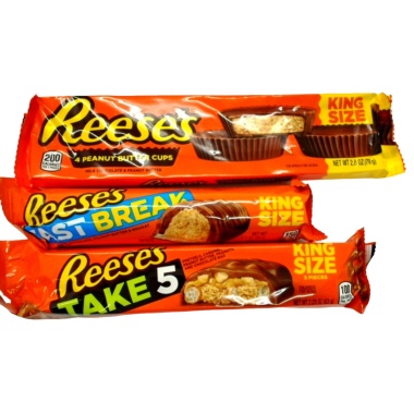 Chocolate Bar Reese's King Size Assorted (EACH SOLD INDIVIDUALLY)