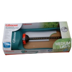 Oscillating Sprinkler Twin Turbo Motor Medium Lawn 3000sq. ft. Gilmour