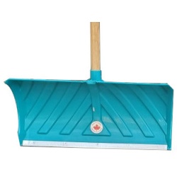 Snow Shovel Pusher 21 w/Metal Edge"