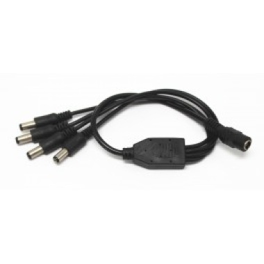 Splitter DC 2.5mm 4 way 1 female to 4 male