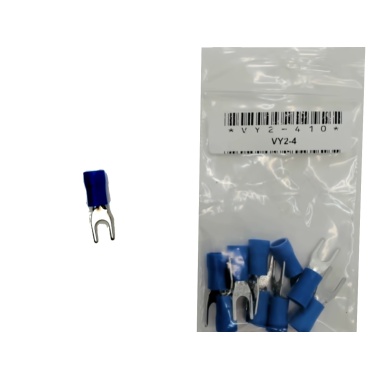 Terminal Insulated Fork Type Stud Size 8 bag of 10