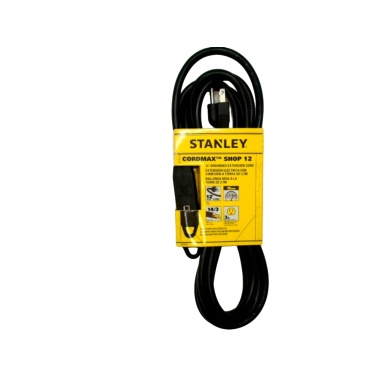 Extension cord 12 foot 14/3 3 outlets Stanley