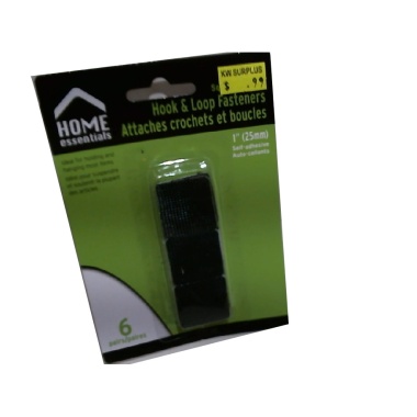 Hook and Loop Fasteners 6 pairs 1 Home Essentials 