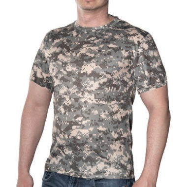 Military T-shirts Xxlarge Acu Digital Kwik Dry Short Sleeve