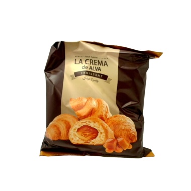 Croissant w/Caramel Cream Filling 210g. La Crema De Alva