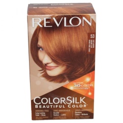 Hair Colour Colorsilk #53 Light Auburn Revlon
