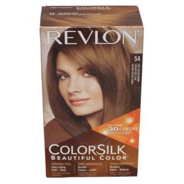 Hair Colour Colorsilk #54 Light Golden Brown Revlon