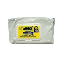 Disinfecting Wipes 50pk. Lemon Scent Allora Surface