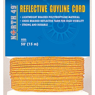 Reflective Guyline Cord 50 Foot 15m (special Price)