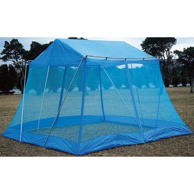 Screen House - 12x12x8 Foot 3.65x3.65x2.4m - Blue (special Price)(endcap)