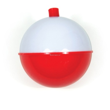 Eagle Claw 07120-005 Snap-on Round 1-3/4 Red/White Bulk 50Bg