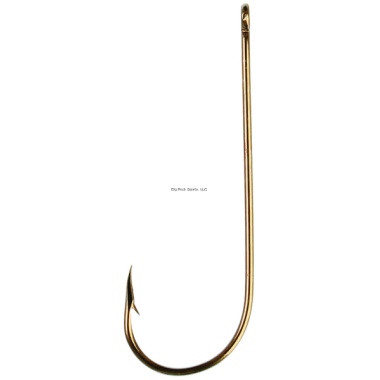 Eagle Claw 12020-006 Lake & Stream Aberdeen Hook, Size 6, Bronze, 12