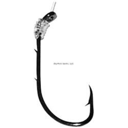 Eagle Claw 13010-008 Lake & Stream Snelled Hook, Size 8, Baitholder