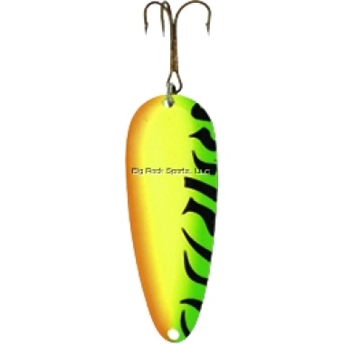 Lucky Strike X-B1400-07 Devil Bait Spoon- 2.5, 2/5oz, Fire Tiger