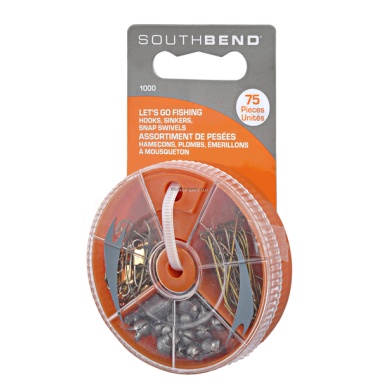 South Bend 1000 Hook-Sinker-Swivel Assortment
