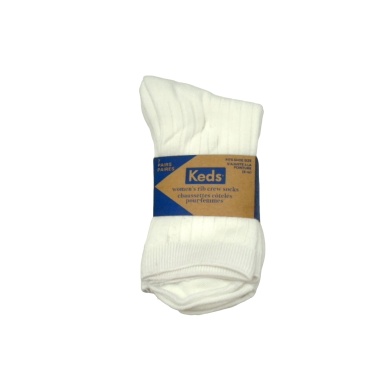 Socks Women's Keds 7pk. White Rib Crew