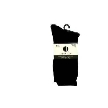 Women's Jessica Socks Navy Floral Microfiber Floral (or 3/$4.99)