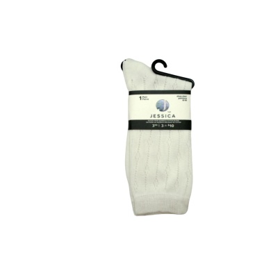 Women's Jessica Socks White Rayon From Bamboo (or 3/$4.99)