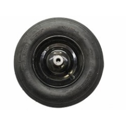 Wheelbarrow Tire w/Rim 4.80/4.00-8 2 Ply Rating 6 Hub 5/8" Br"
