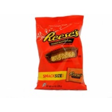 Reese's Peanut Butter Cups Snack Size 124g. Bag