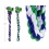 Rope Tug Toy 20in w/4 Knots. 2 Asst.Colours