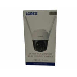2K pan-tilt outdoor wifi security camera - works with Google and Alexa Lorex