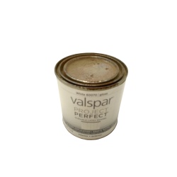 Paint Gloss White Latex Enamel 236mL Valspar