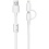 Cable USB to lightning and microusb 2 in 1 cable for charge and sync