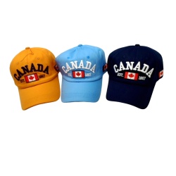 Baseball Cap Canada Assorted