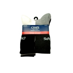 Socks Men's 6pk. Crew Arch Support Chaps