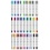 Dual Ended Brush & Chisel Markers 48pk. Assorted Colours