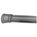 Adjustable tension shower curtain rod 41-74 inch 104x188cm silver