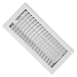 Floor diffuser vent 4x10 white
