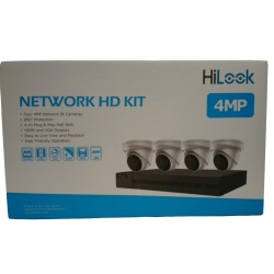 4 channel Network Video Recorder 1TB kit with 4 cameras HiLook