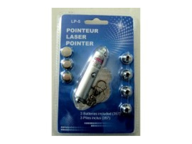 Laser pointer with 5 heads