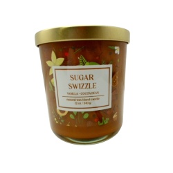 Jar Candle 12oz. Sugar Swizzle Vanilla Cocao Bean