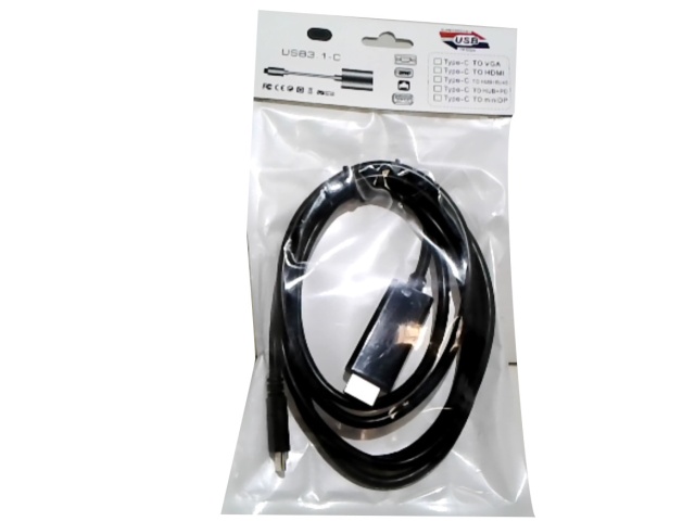 Type C to HDMI 4K 1.8m cable
