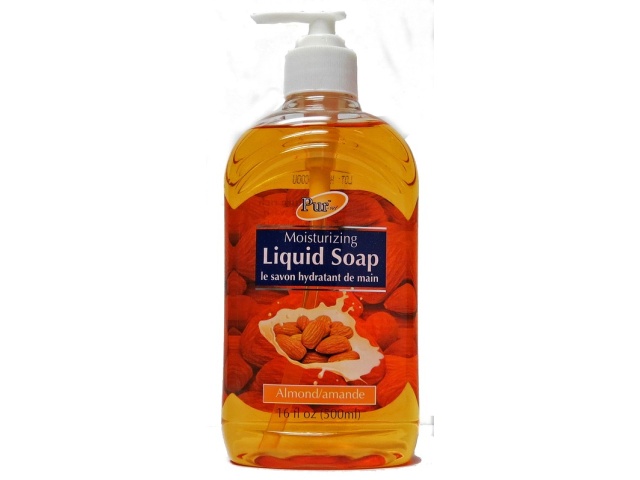 PUREST 500ML LIQUID SOAP CLEAR- ALMOND