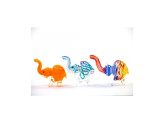 Glass Pipe Inside Elephant - Big