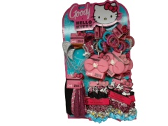 Hello Kitty Ass't Hair Accessories In Display