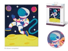 Craft Medley Kit: DIY Diamond Painting Kit B) Astronaut