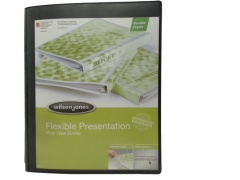 Poly Binder 5/8 Black Flexible Presentation Wilson Jones