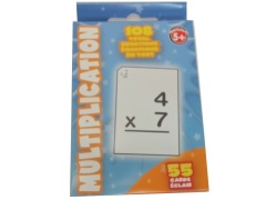 Flash Cards Multiplication 55pk.