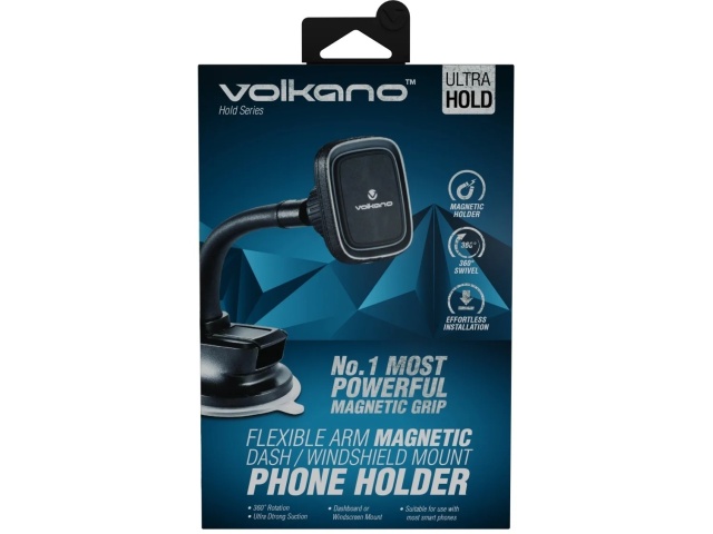 Cellphone Holder Automotive Magnetic w/ Flex Arm