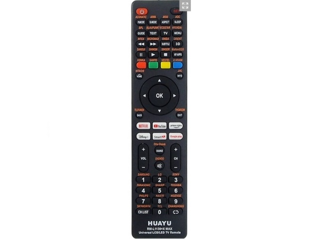 Universal Remote Control Netflix, You Tube, Disney, Prime Keys