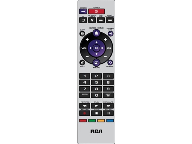 Universal Remote 5 Device For Streaming Devices RCA