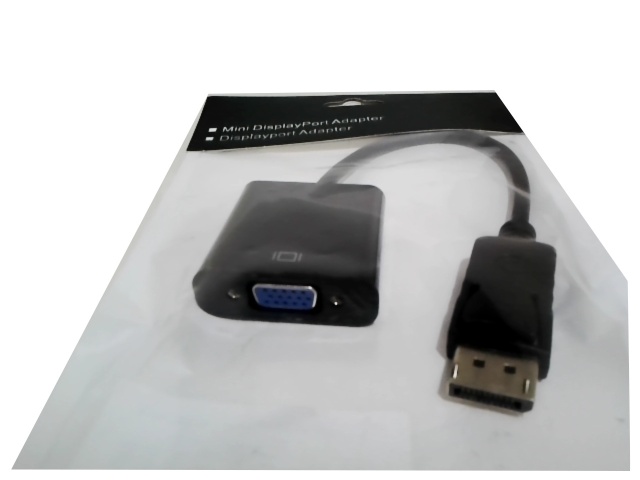 Displayport to VGA female adaptor