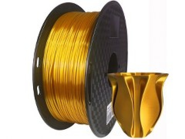 3D Printer filament light Gold PLA 1.75mm 1kg CloneBox