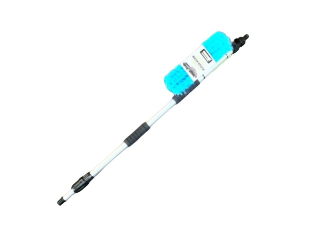 Telescopic Wash Brush Flow-thru 60 Extendable Handle Grip\