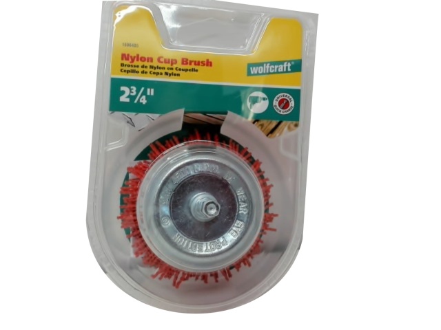 Nylon Cup Brush 2-3/4 Wolfcraft\